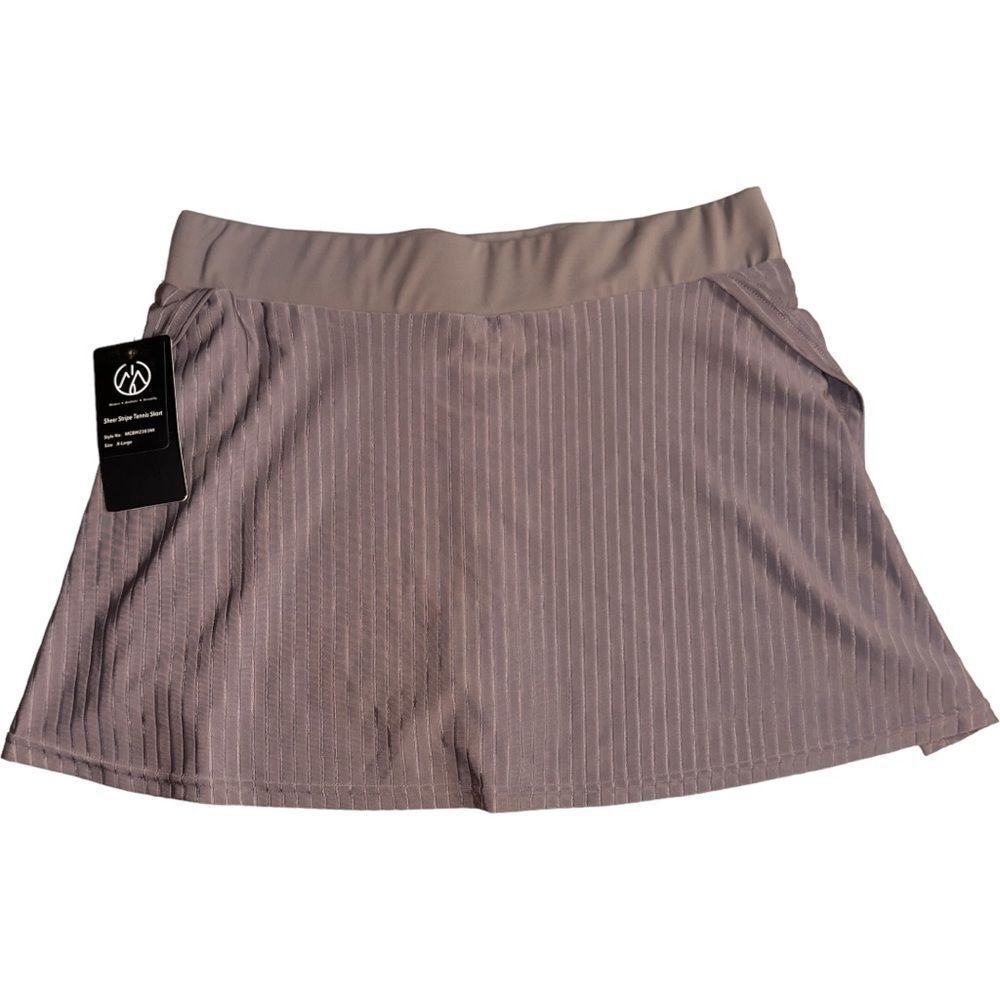 NWT Move Theology woman's Tennis/Athletic Skort light brown size XL
